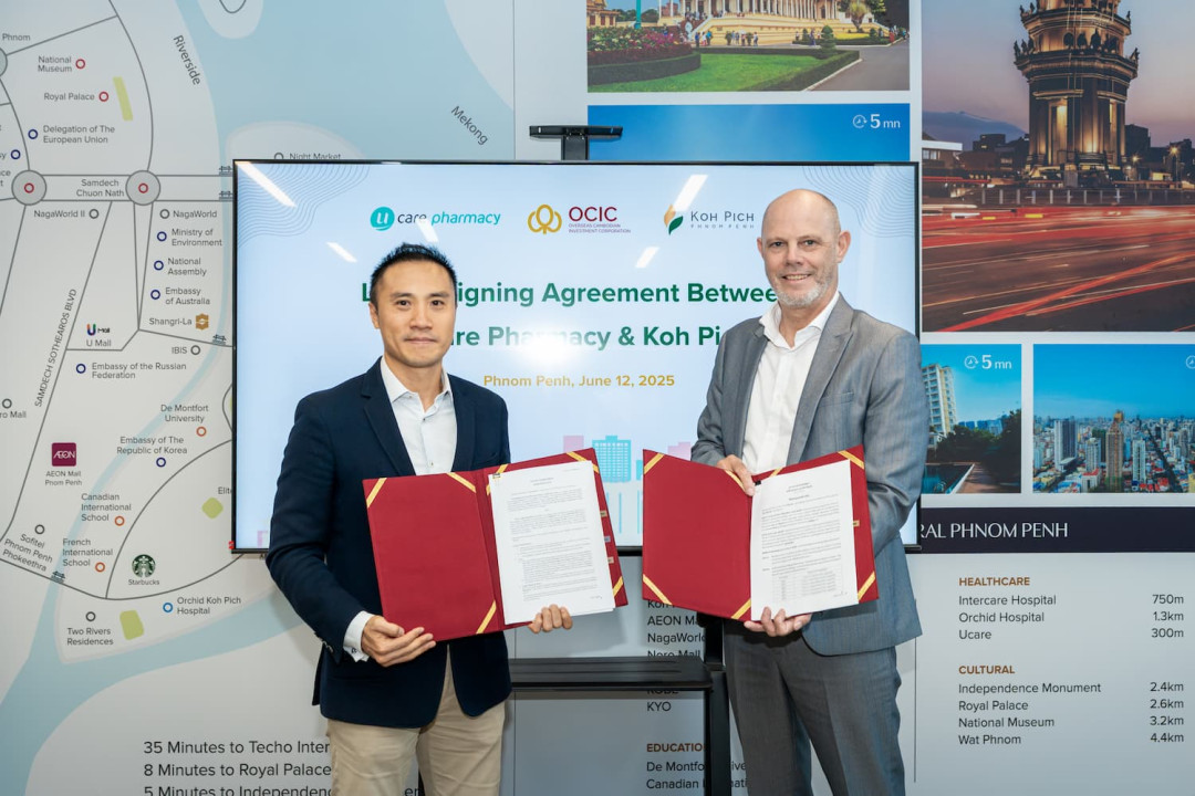 Ucare Expands Footprint with New Pharmacies at the Techo International Airport and in Koh Pich