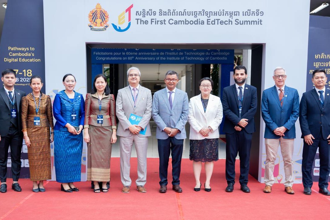 The First Cambodia EdTech Summit Opens To Promote New Pathways For The Future Of Cambodia’s Digital Education