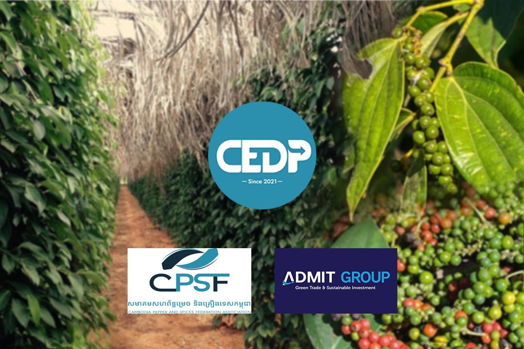 ADMIT GROUP And Cambodia Pepper And Spices Federation Successfully Register CEDP Trademark To Promote And Support Cambodia's Export Development