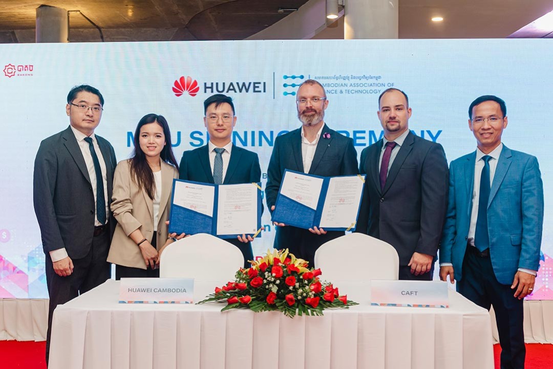 Huawei And CAFT Sign MoU To Strengthen Cambodia’s Fintech Industry Through Cybersecurity, Resilient Banking, And Personal Data Protection