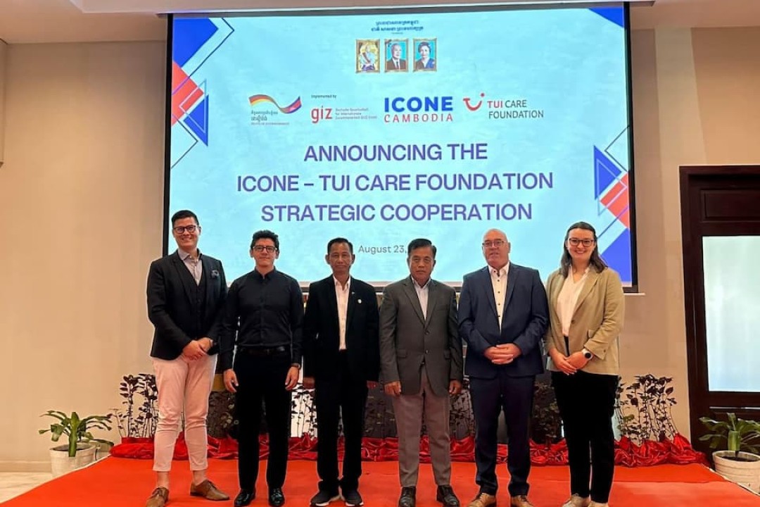 GIZ ICONE And TUI Care Foundation Announce A Strategic Cooperation 