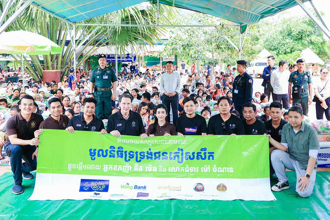 Within One Month Alone, Wing Bank, Royal Group, and Khmer Artist Association Delivered Vital Aid to Over 2,000 Families Affected by Border Conflict