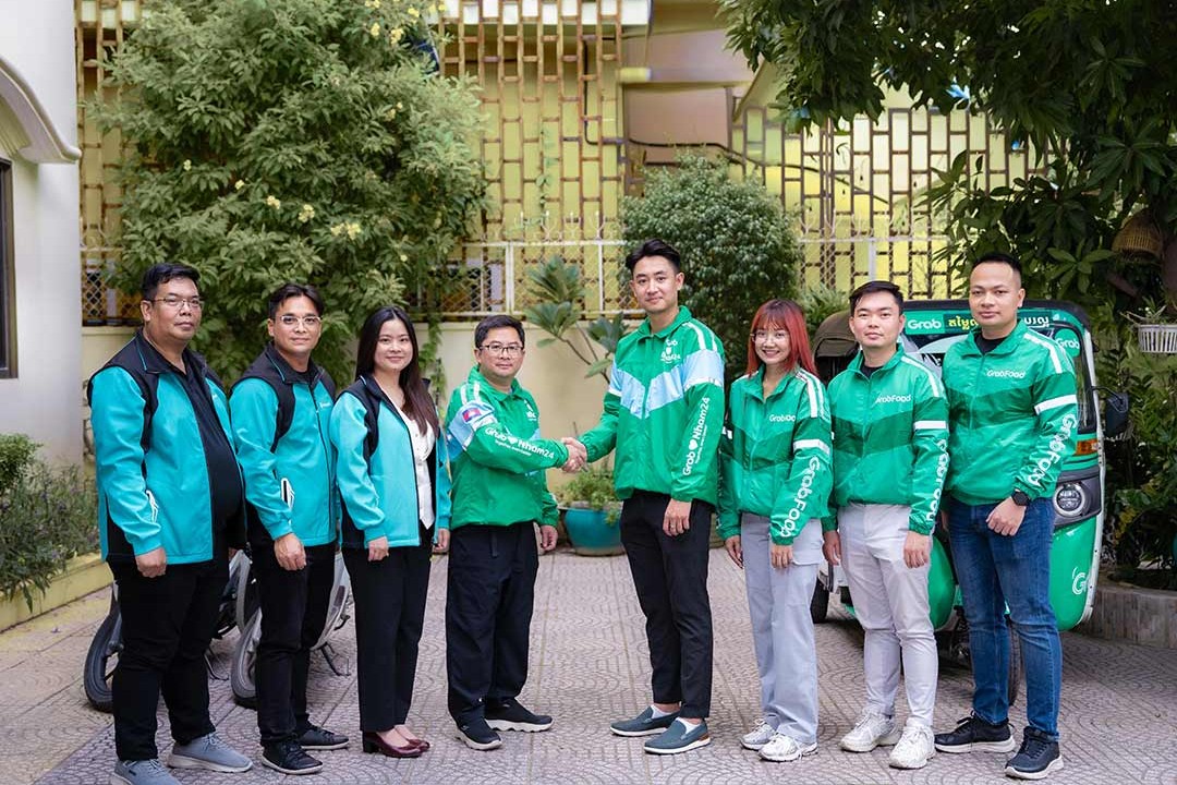 Grab And Nham24 Join Forces Amidst A Rapidly Growing Food And Grocery Delivery Market In Cambodia