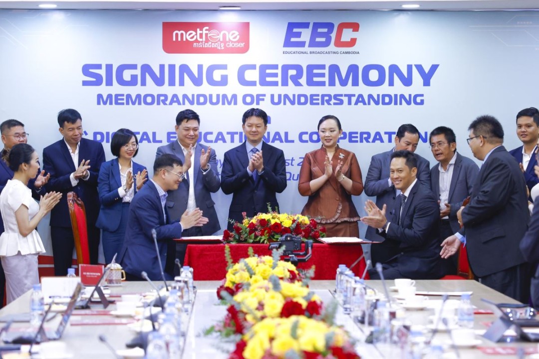 Metfone And EBC Collaborate To Accelerate Digital Transformation In The Field Of Education