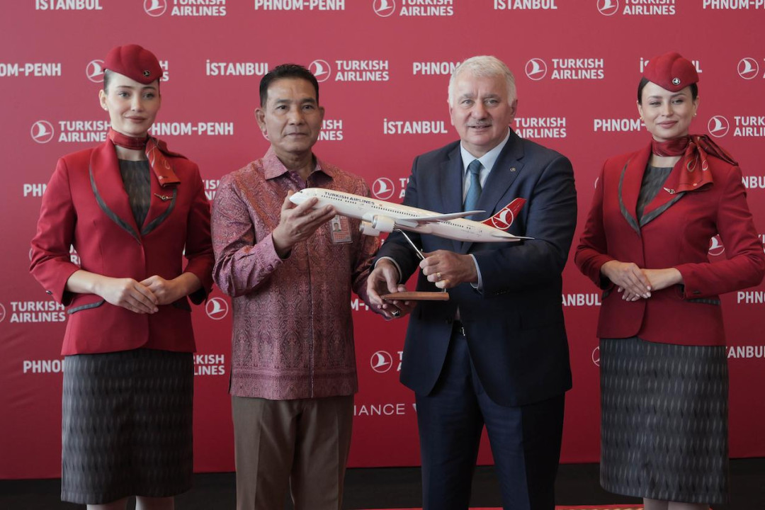 Turkish Airlines Launches Flights from Istanbul to Phnom Penh