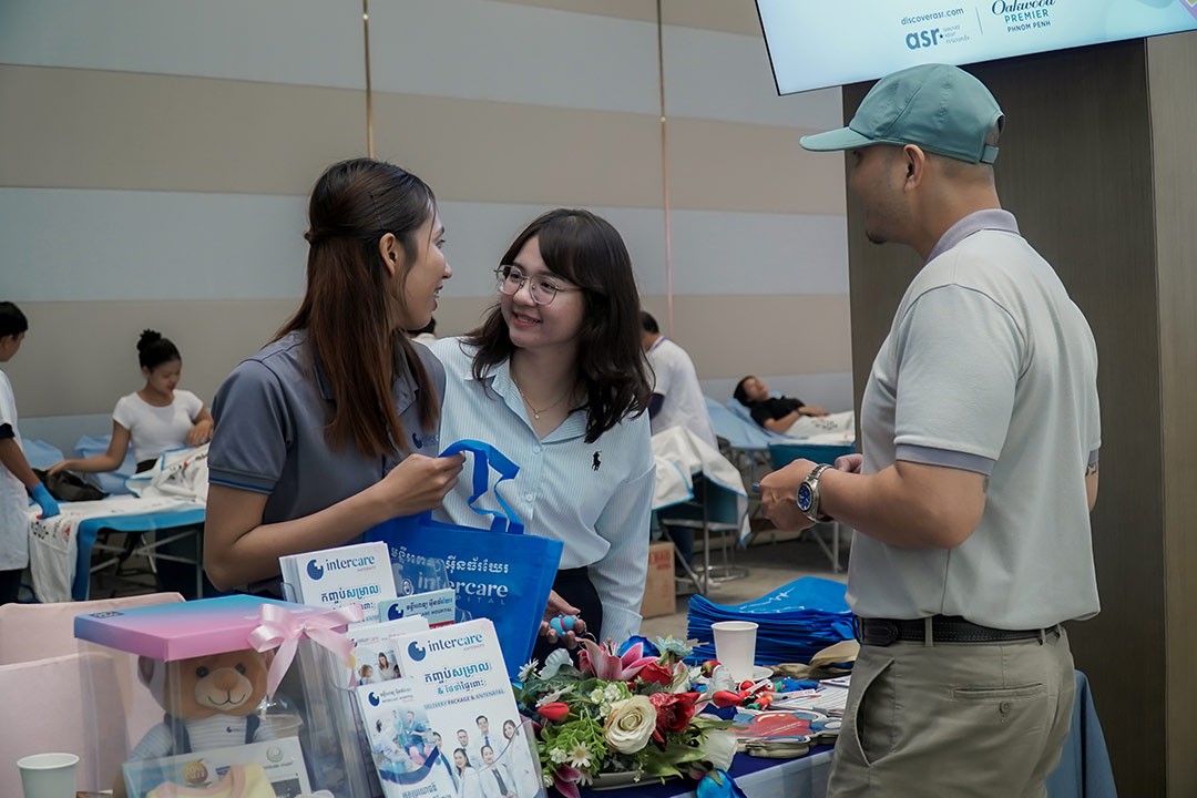 Oakwood Premier Phnom Penh Hosts Blood Donation Drive In Partnership With Intercare Hospital And The National Blood Bank Of Cambodia