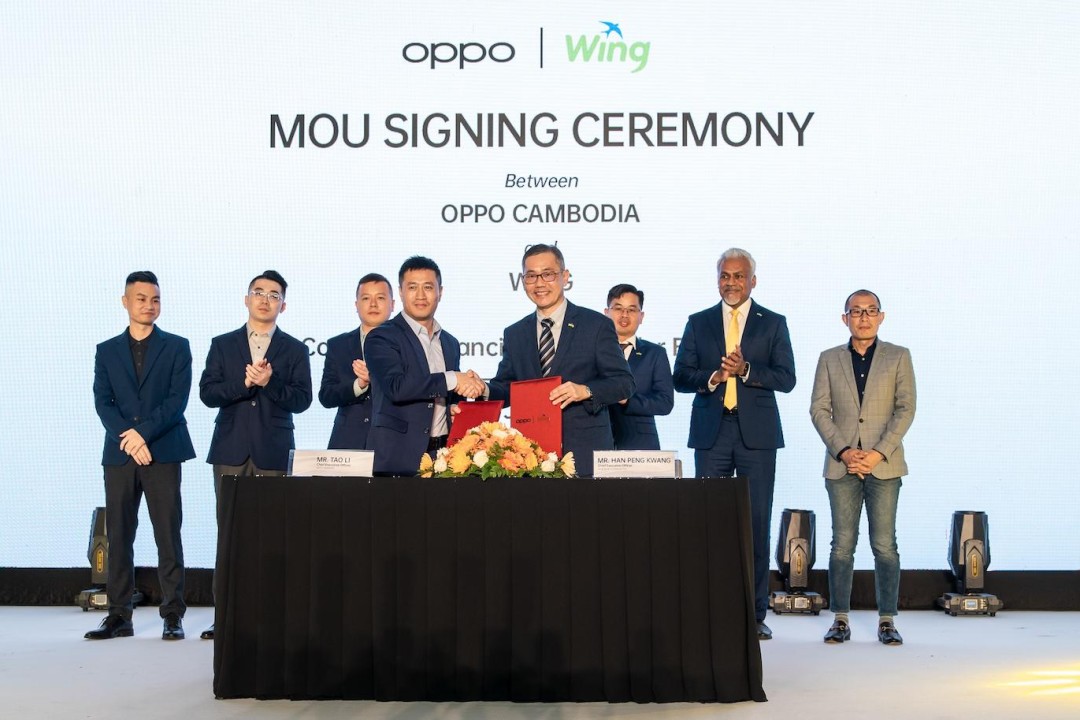 Wing Bank, Wingmarket, Wingmall, And OPPO To Drive Digital Transformation In Cambodia