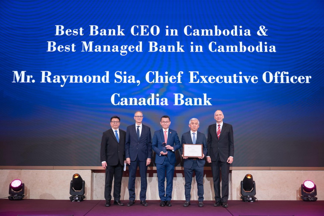 Twice the Triumph: Canadia Bank Wins The Asian Banker’s “Best Managed Bank in Cambodia” Award for 2025