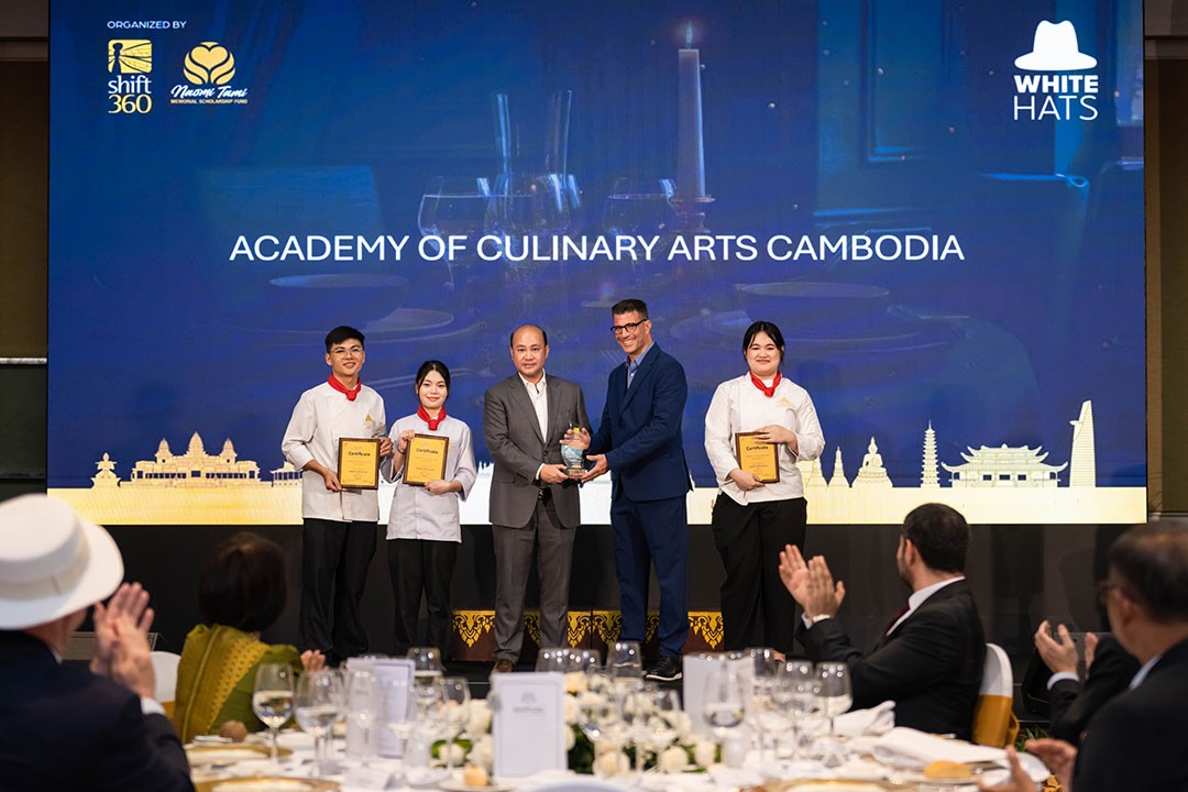 Culinary Students Awarded At White Hats Gala Dinner In Phnom Penh