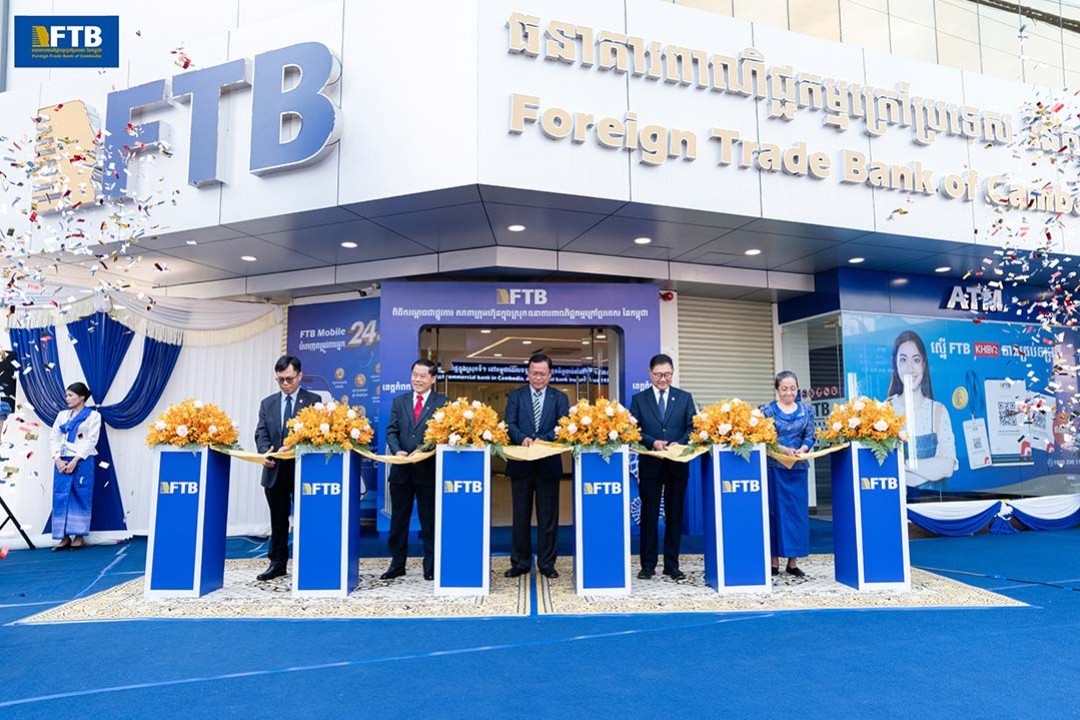 FTB Bank Launches A New Branch In Kampot Province