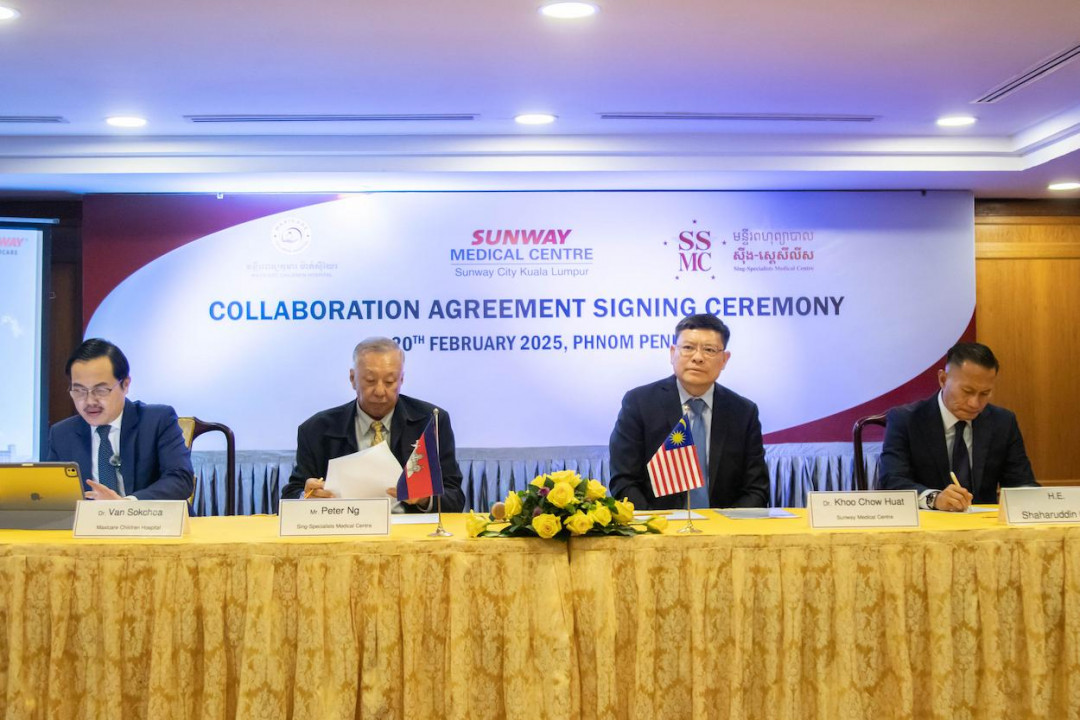 Sunway Medical Centre, Maxicare Children Hospital, and Sing Specialist Medical Centre Join Hands to Serve the Cambodian Community