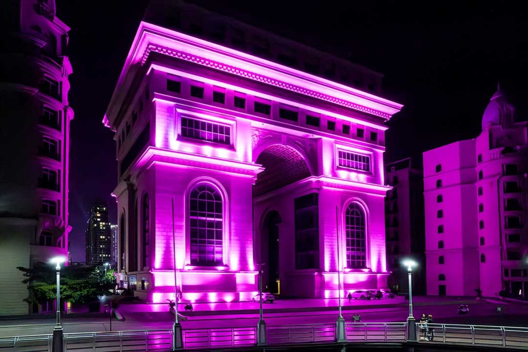 Elysée Tower Goes Pink With Free Breast Cancer Screenings For Women