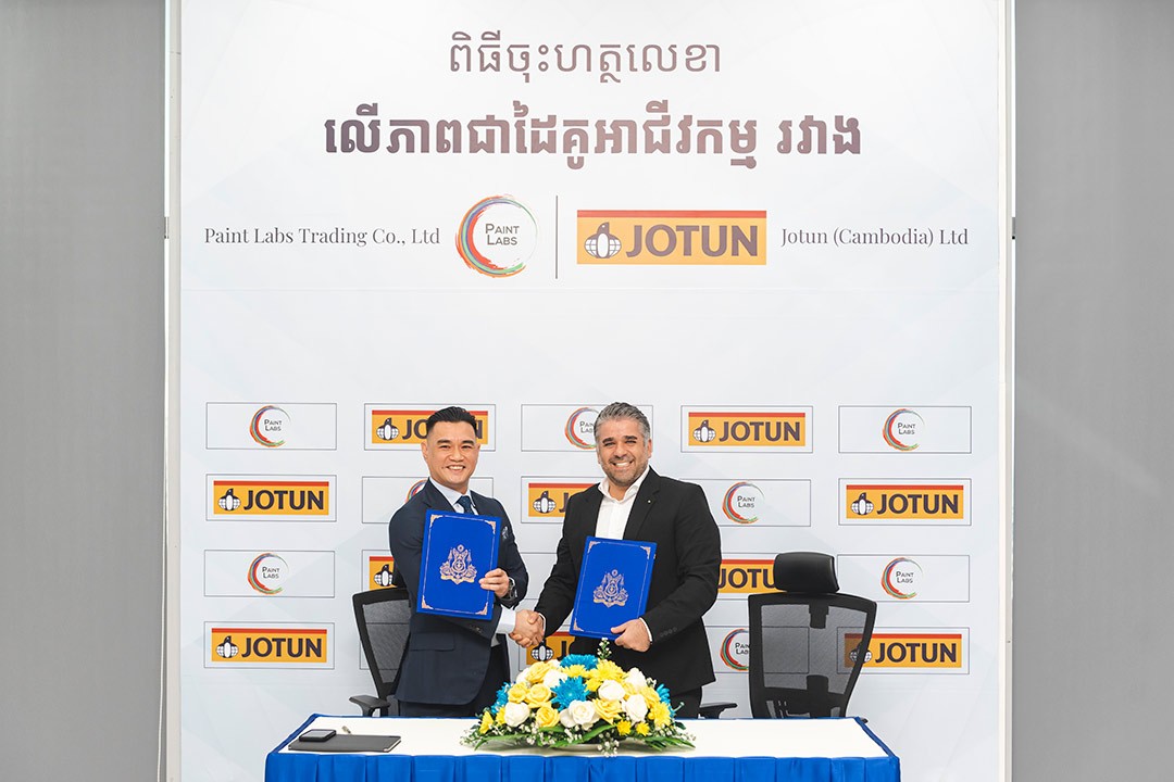 Paint Labs And Jotun Forge Strategic Partnership To Bolster Cambodia's Manufacturing Capacity And Market Reach