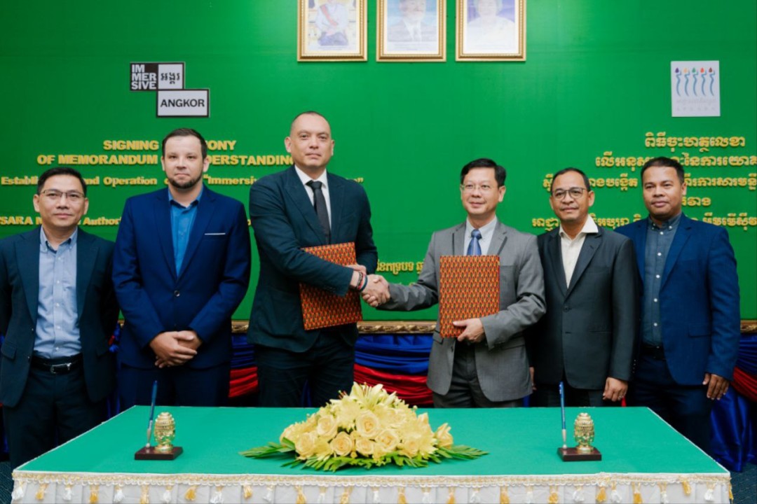 APSARA National Authority And Immersive Angkor Sign MoU For Exciting Cultural Heritage Immersive Experience