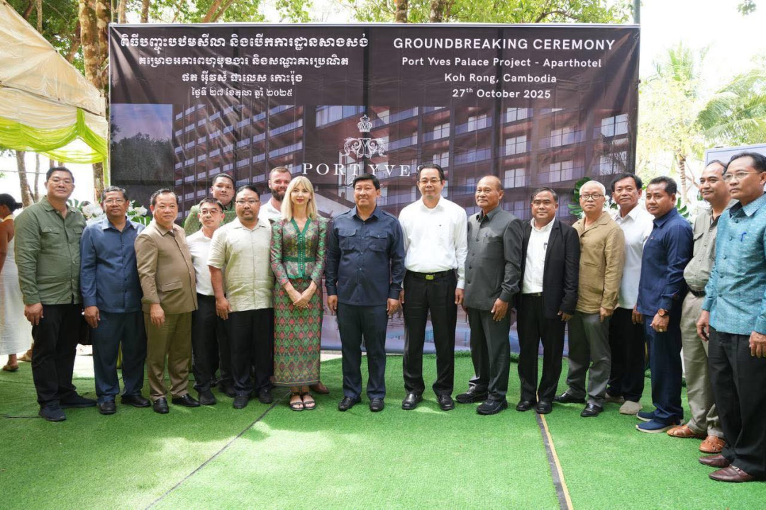 Port Yves Palace Breaks Ground on Koh Rong Island