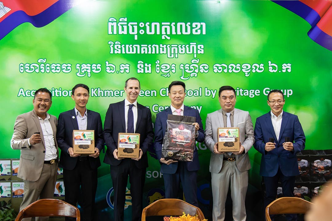 Heritage Group Acquires Majority Stake In Khmer Green Charcoal: Advancing Sustainable Innovation In Cambodia