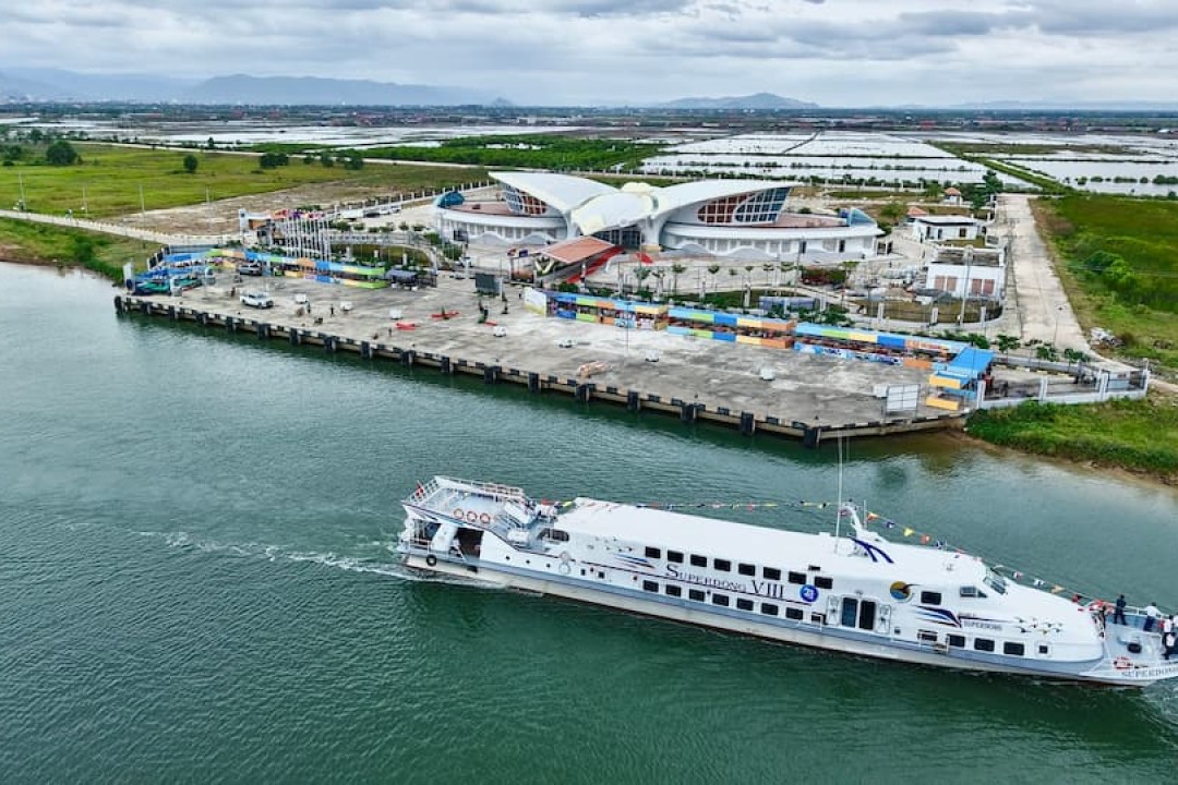 Kampot International Tourism Port Expects To Launch International Ferry Services In Mid-January 2025