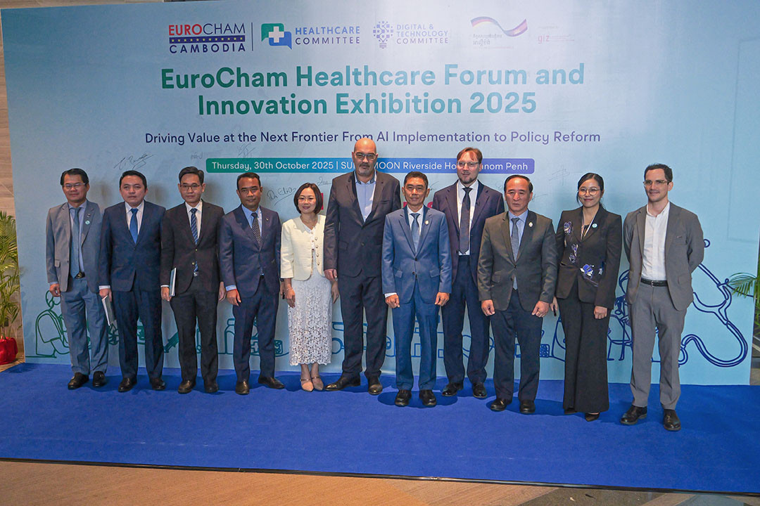 EuroCham Healthcare Forum & Innovation Exhibition 2025 Explores Cambodia’s Digital Health Future