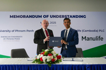 AUPP and Manulife Cambodia Sign Partnership Strengthening Ties Between Higher Education and the Insurance Industry