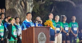 Manulife As The Exclusive Sponsor Of The Angkor Wat International Half Marathon 2024 Welcomed PM Hun Manet And Over 14,000 Runners To Siem Reap