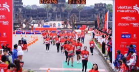 Nearly 9,000 Runners Participate In The Angkor Wat Indochina Marathon Powered By Metfone