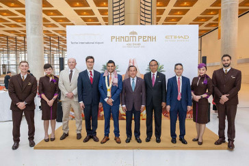 Etihad Airways Continues to Soar Across Southeast Asia Launching First Flights to Phnom Penh