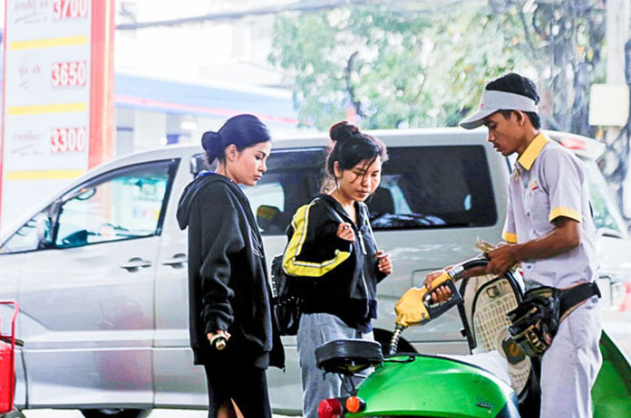 cambodia gasoline prices rising