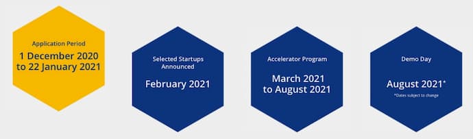 Visa Accelerator Programme Timeline