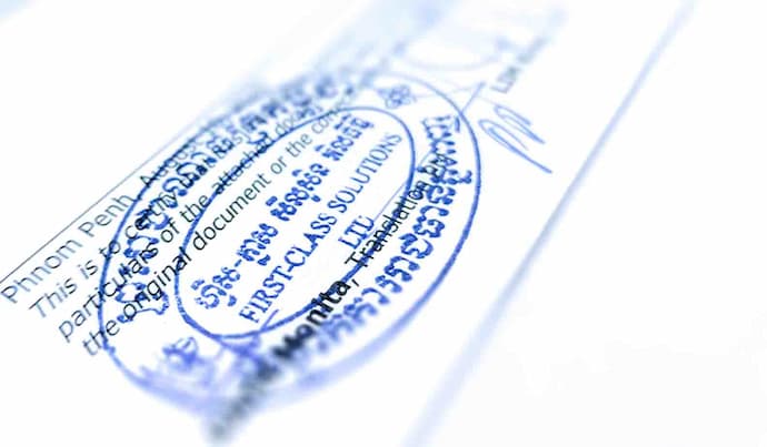 Notary services in Cambodia