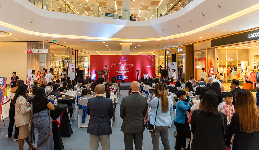 The Women Shaping Cambodia show launch ceremony at Chip Mong Mega Mall