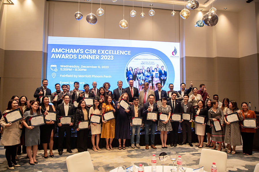 All nominees at the AmCham CSR Excellence Awards 2023