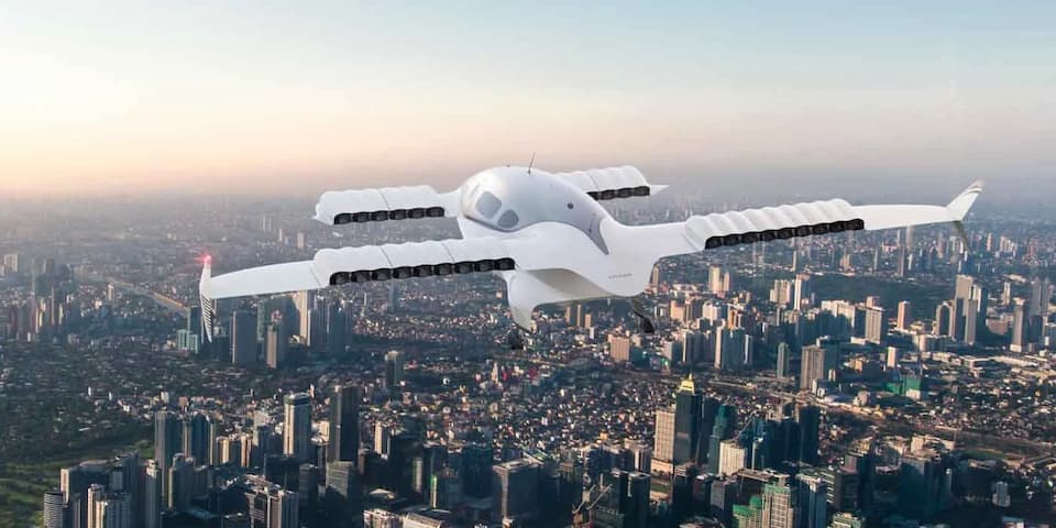 Lilium eVTOL aircraft