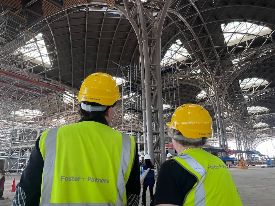 British Prime Minister’s Trade Envoy Heather Wheeler MP - at new Phnom Penh International Airport - Techo Takhmao International Airport