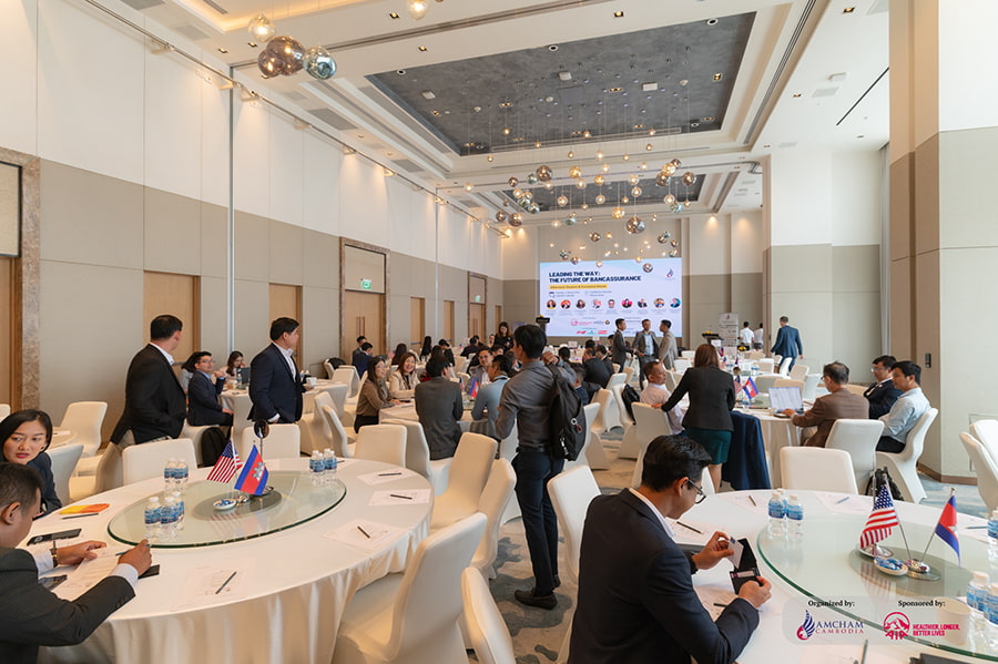 AmCham Cambodia hosted 'Leading the Way: The Future of Bancassurance in Cambodia’ on March 5, 2024 at the Fairfield by Marriott Phnom Penh