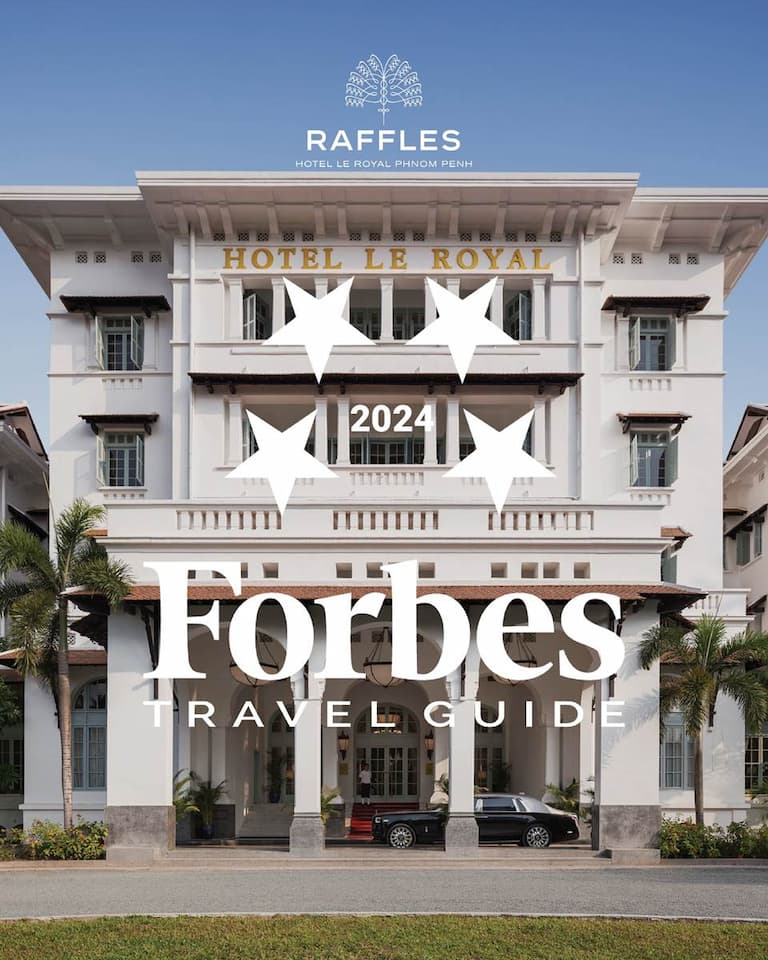 Forbes Travel Guide Awards Raffles Hotel Le Royal A 4-Star Rating