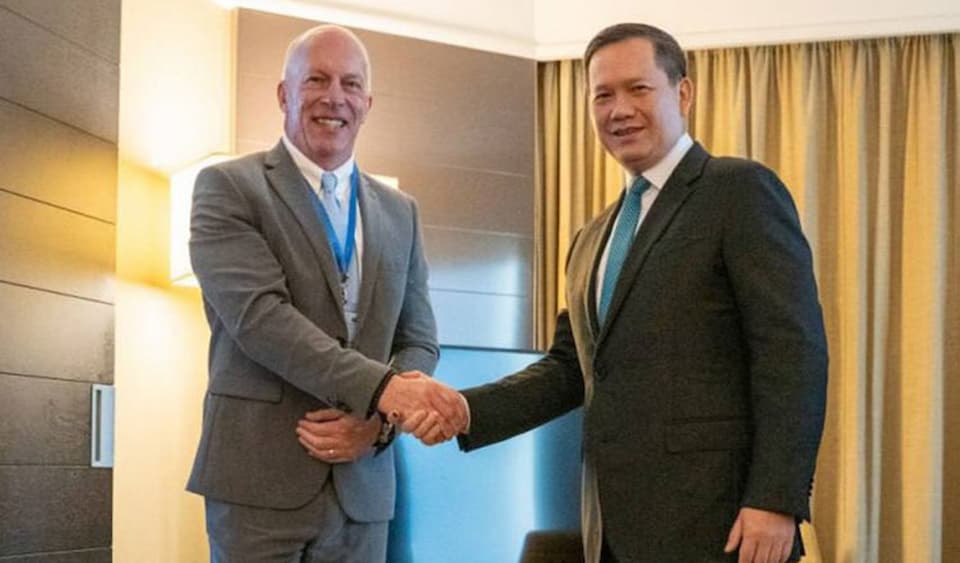 Neil Brimacombe, CEO of SPC Group Meets Prime Minister Hun Manet
