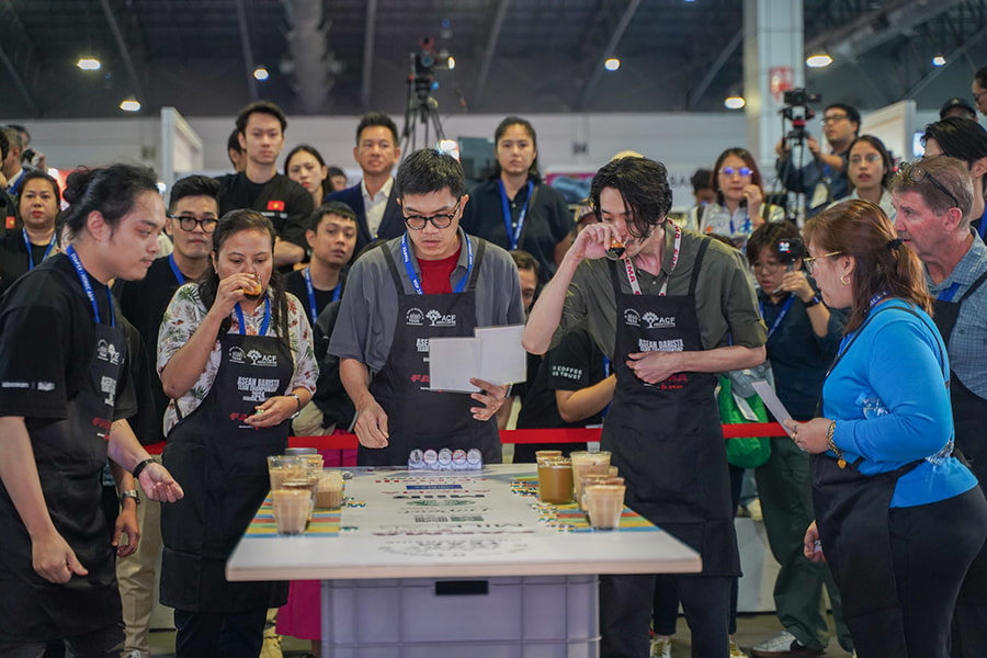 ASEAN Barista Team Championship held at THAIFEX - HOREC Asia 2024